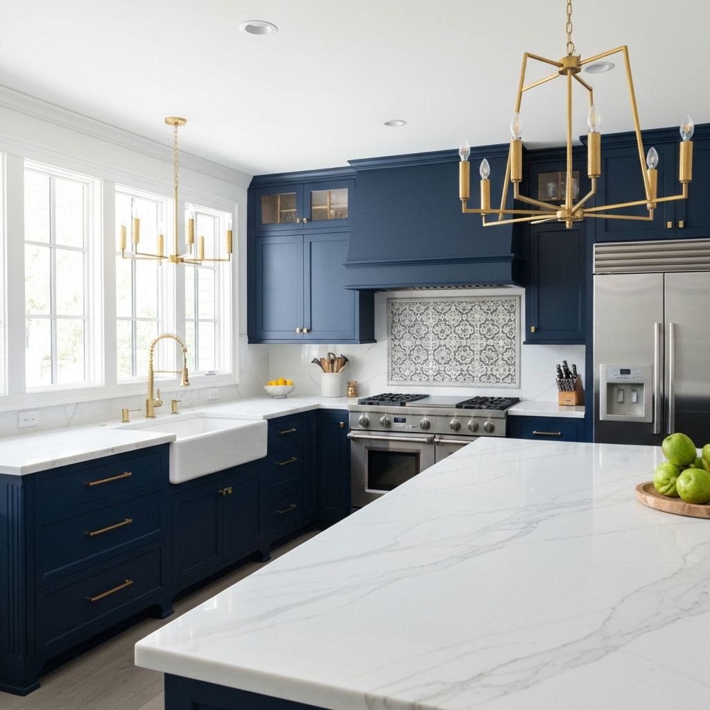 Luxury kitchen interior